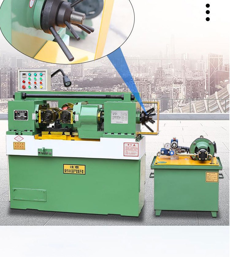 thread rolling machine model Z28-200 Automatic thread rolling machine Rebar Roll Threading Machine