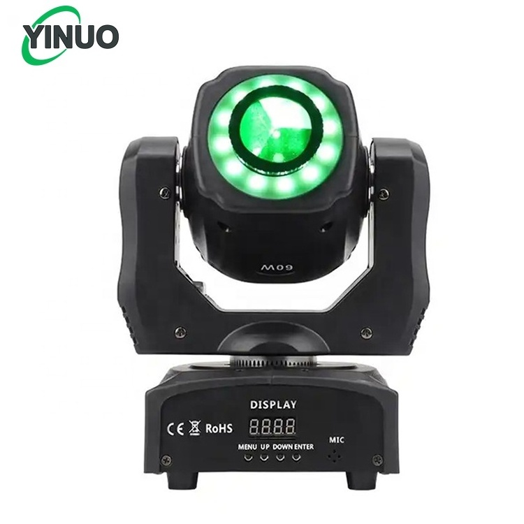 Mini Gobo Light 30W Led Moving Head beam light for stage dj bar disco