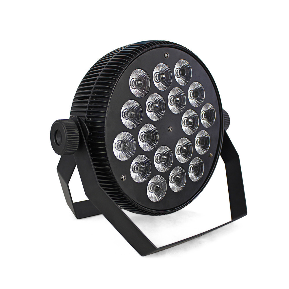 DMX Stage Disce party wedding  light 18pcs 10W rgbw led flat par light