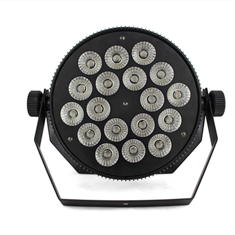 DMX Stage Disce party wedding  light 18pcs 10W rgbw led flat par light