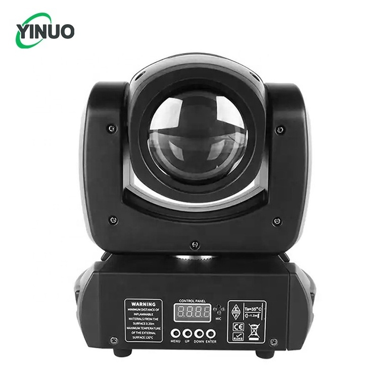 Party DJ Disco Stage Led Moving Head Lights Open 100W LED Moving Beam Lights Pincheng New Mini Beam 100w 7 Gobos 8 Colors YINUO