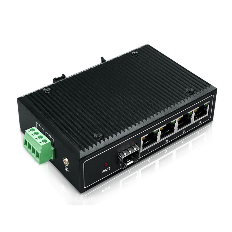 Hot sale mini smart unmanaged 10/100M 6 4 port din rail ethernet industrial switch device hub,best network switch brands price