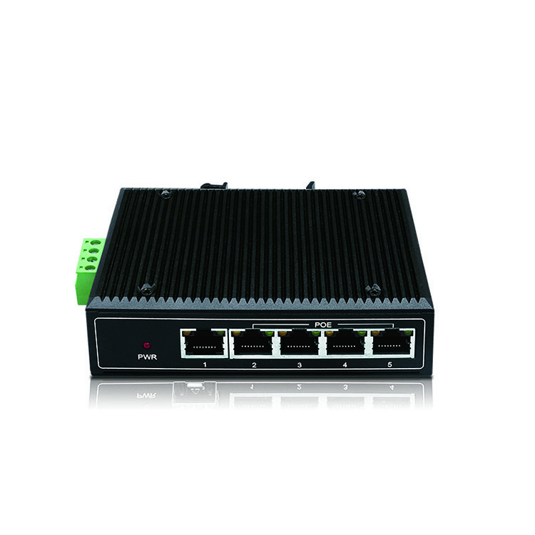 POWER over ethernet 5 Port passive poe switch 24V dc with RJ45 connector