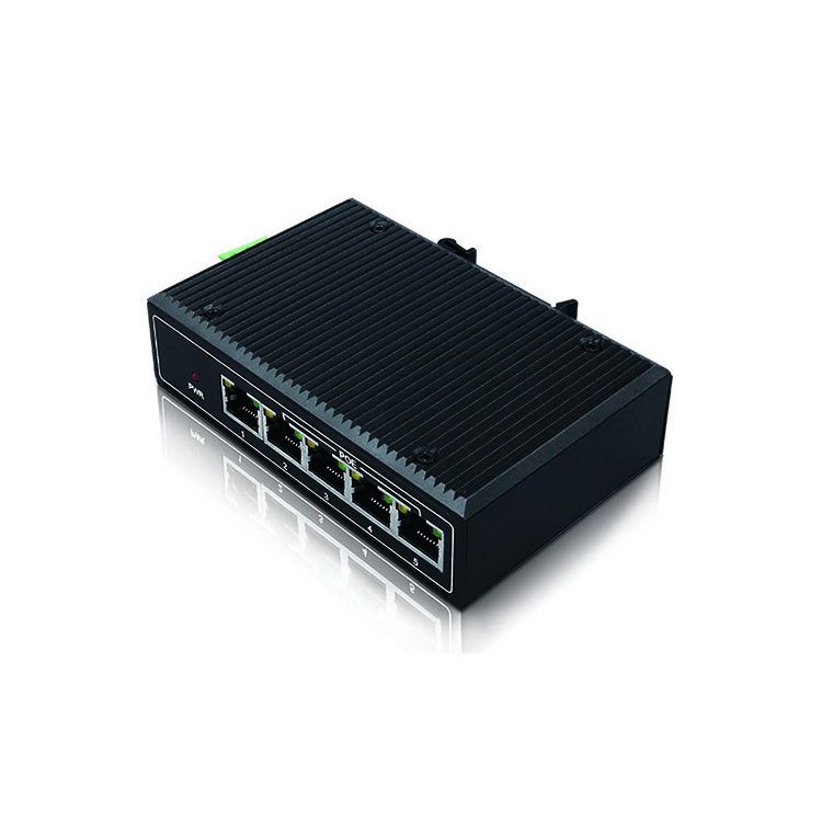 POWER over ethernet 5 Port passive poe switch 24V dc with RJ45 connector