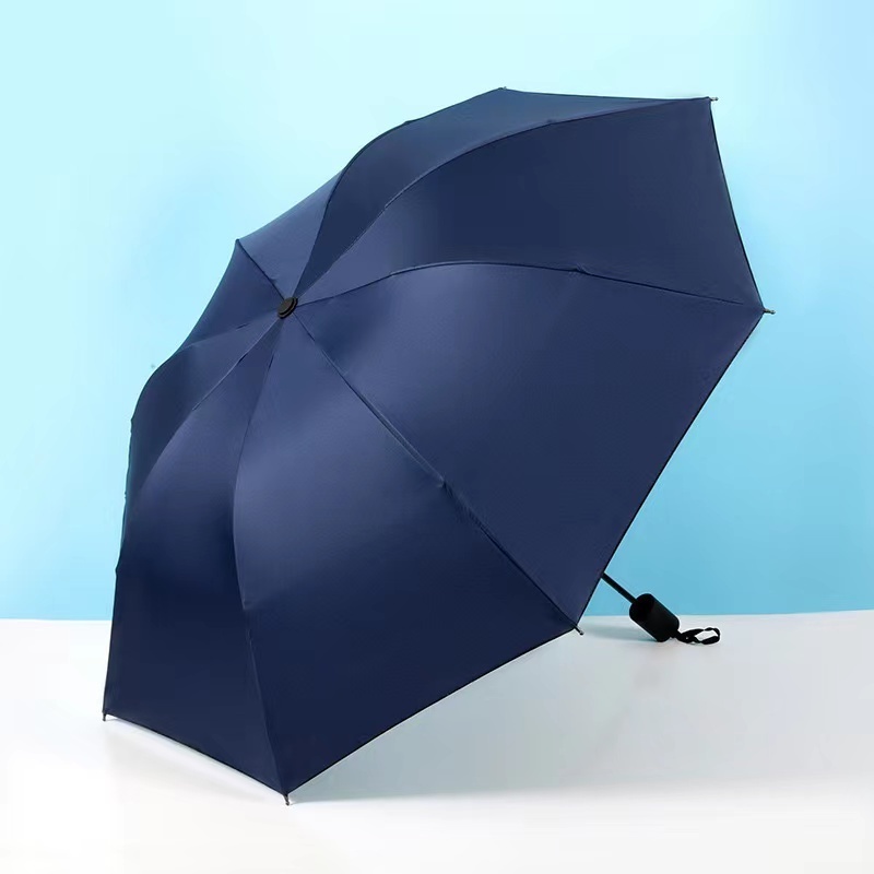 Custom Wind Proof Anti Uv Automatic Control Folding Umbrella With Logo Compact Travel Umbrellas For The Rain