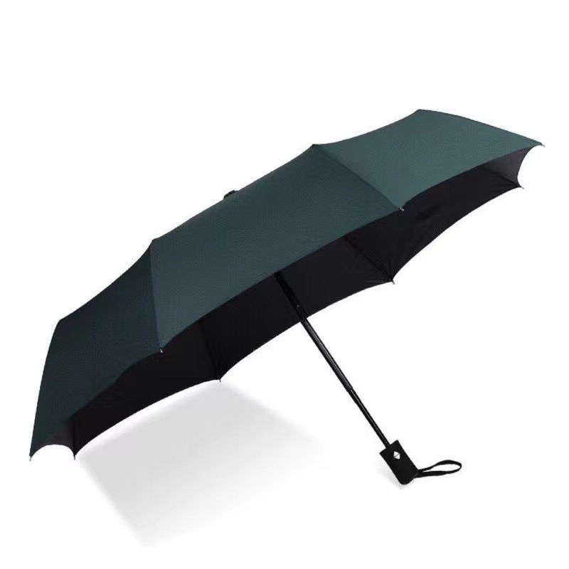 Custom Wind Proof Anti Uv Automatic Control Folding Umbrella With Logo Compact Travel Umbrellas For The Rain