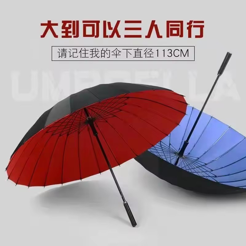 Custom Superior Quality Large Big Golf Umbrellas Double Layer Canopy Vented Windproof Golf Umbrella With Logo Prints