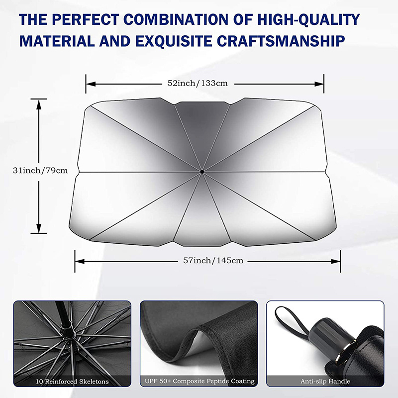 Folding Car Sunshade Umbrella For Cars Automatic Car Sunshade Umbrella