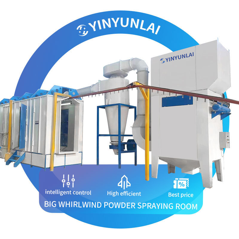 Automatic Powder Coating Oven System  With Aluminium