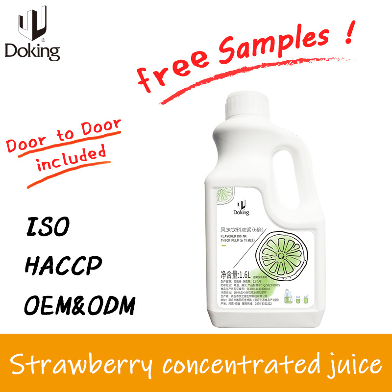 factory direct sales of high quality delicious and healthy concentrated juice strawberry juice concentrate