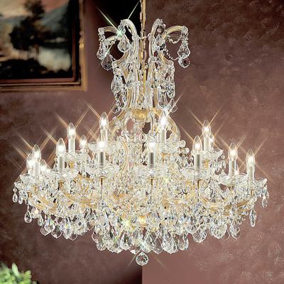 European Style Decoration Classic Interior Lighting Wedding Lobby Living Room Dining Table Exquisite Big K9 Crystal Chandelier