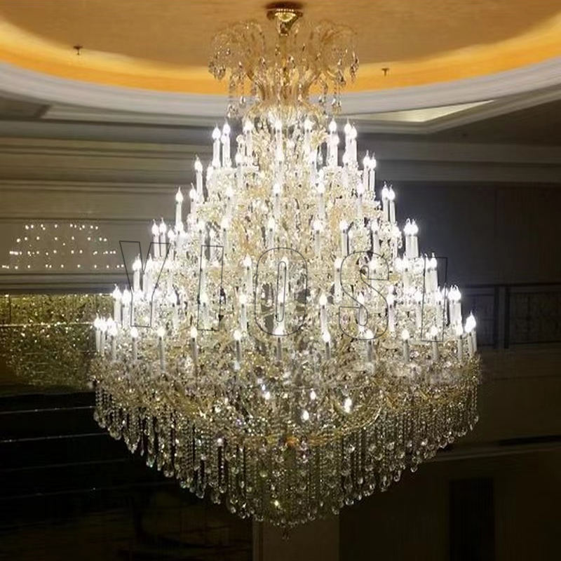 72 Light maria theresa low hanging ceiling crystal glass chandelier Room Pendant Lights Luxury Decorative Lighting