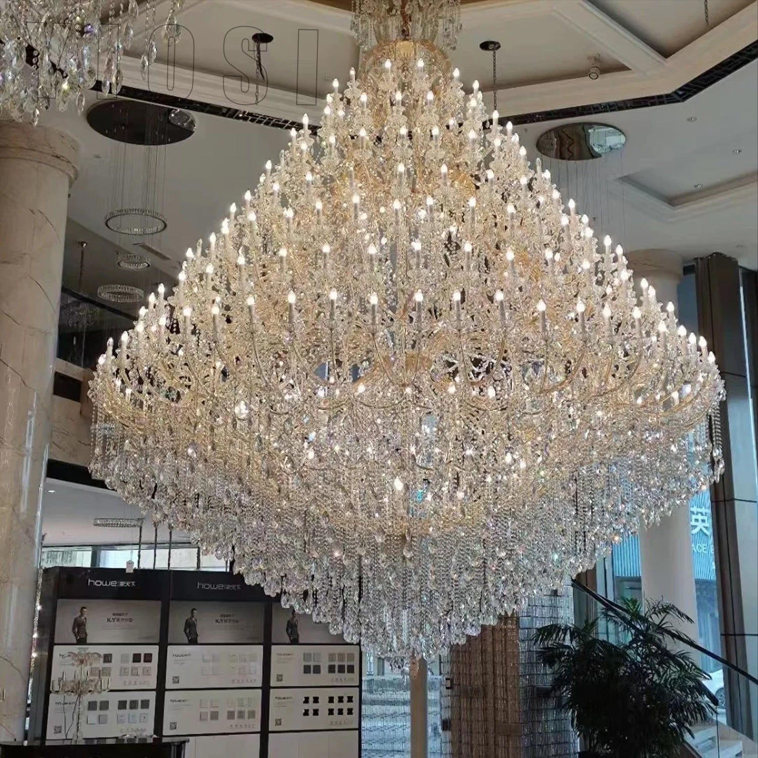 72 Light maria theresa low hanging ceiling crystal glass chandelier Room Pendant Lights Luxury Decorative Lighting