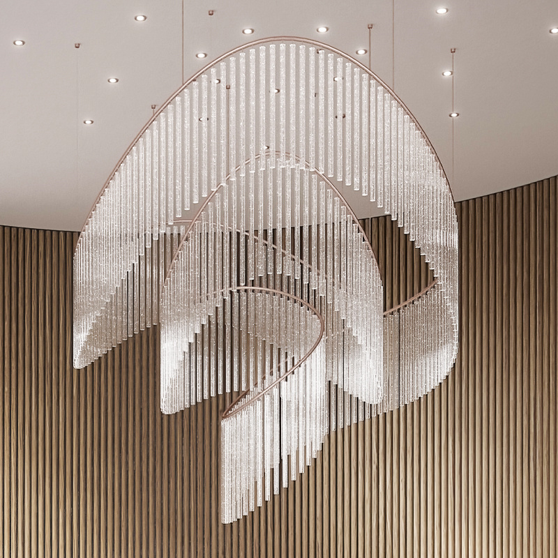 Modern Nordic Indoor Decoration Ceiling Dreamland Led Pendant Light For  Loft Glass Hanging Exquisite Crystal Chandelier