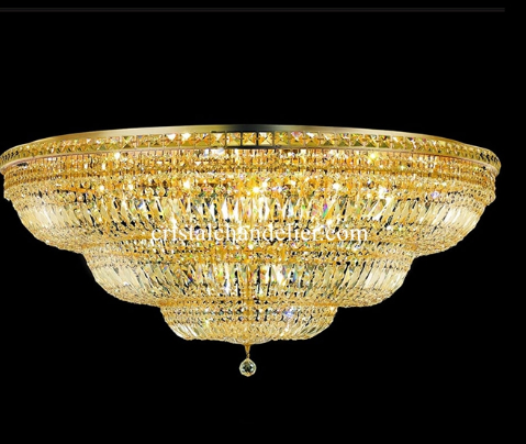 Factory Price  Stunning Empire Crystal Chandelier  Flush Mount