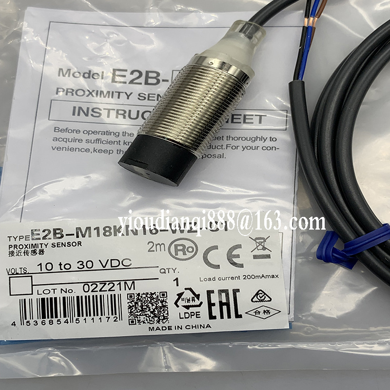 Fast delivery Proximity switch sensor E2B-M18KN10-M1-B1 E2B-M18KN10-M1-C1