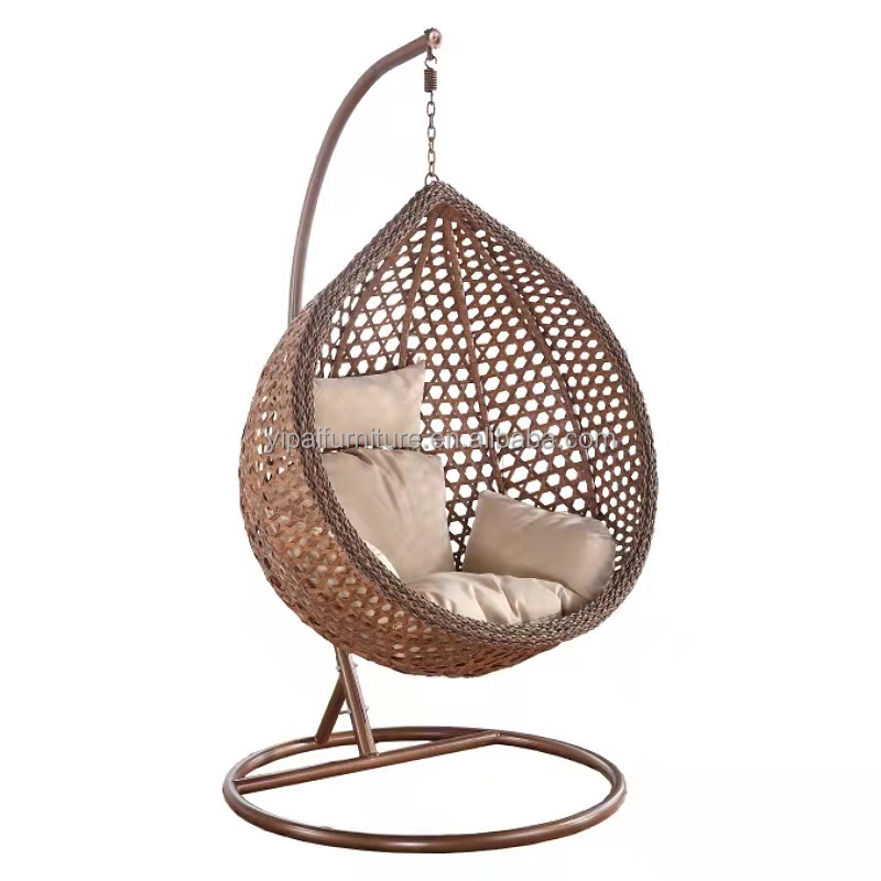 patio garden hotel home indoor or Outdoor swing cover courtyard waterproof eggshell hanging chair design egg hanging chair