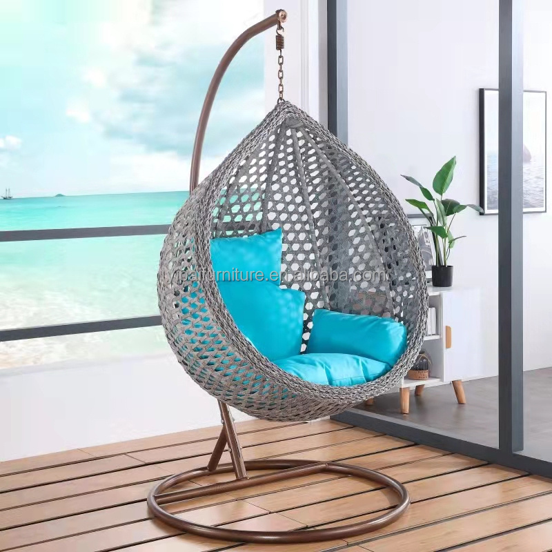 patio garden hotel home indoor or Outdoor swing cover courtyard waterproof eggshell hanging chair design egg hanging chair