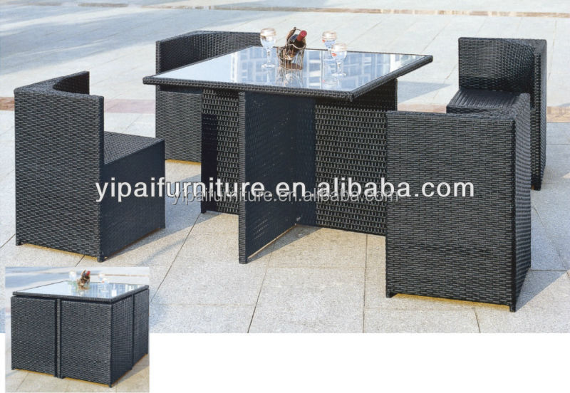 vogue dining table sets 4 chair rattan table  chair  coffee shop garden furniture outdoor furniture garden sets