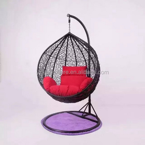 indoor /outdoor garden little  swing models Indoor-outdoor patio wicker chair patio swing egg chair