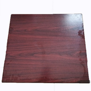 Square restaurant werzalit resign composite table top for sale