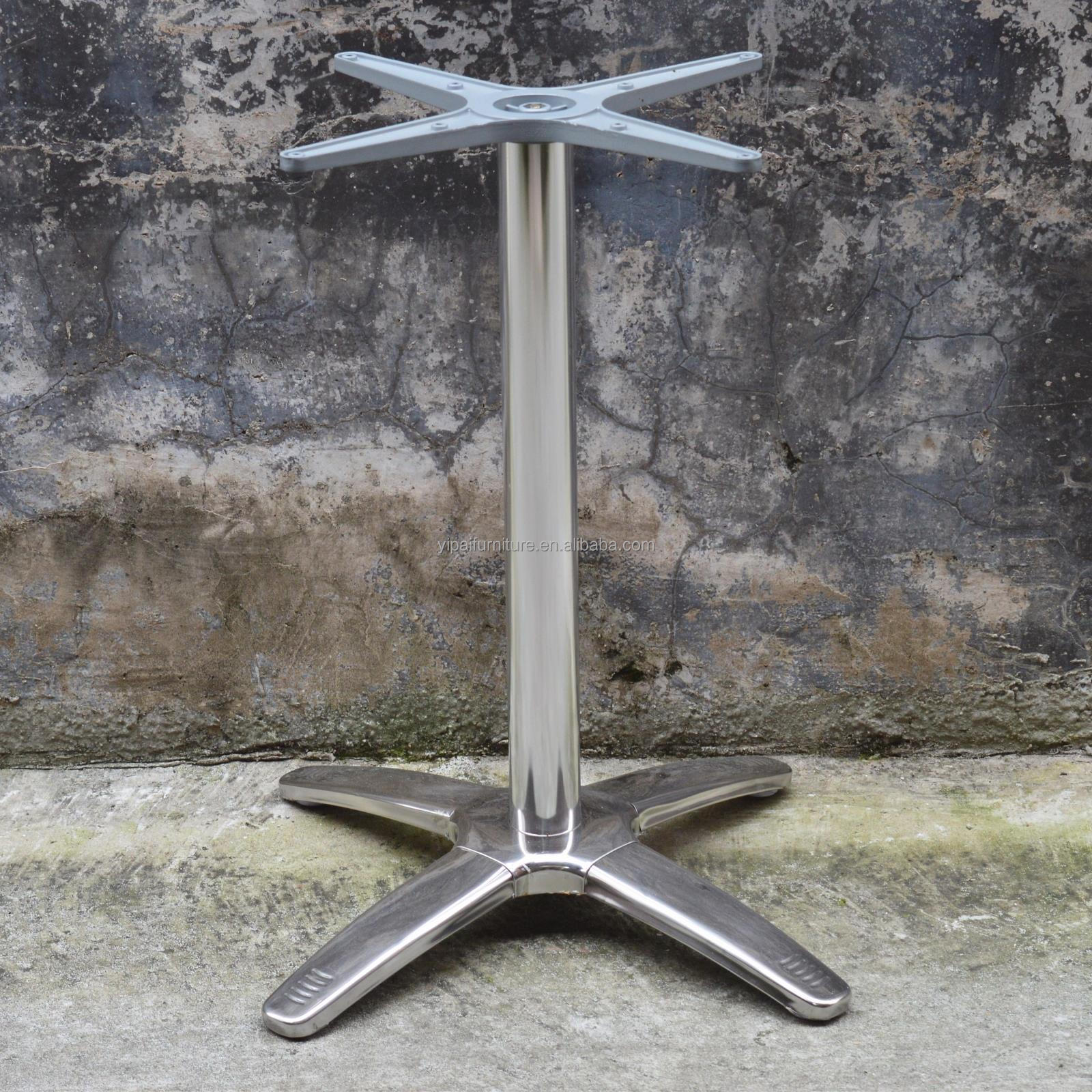 Stainless Steel Dining Table Legs metal table base