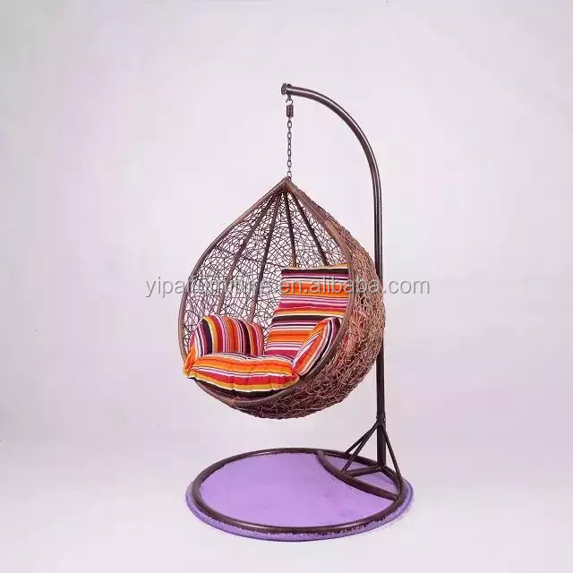 indoor /outdoor garden little  swing models Indoor-outdoor patio wicker chair patio swing egg chair