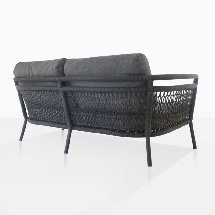 outdoor Balcony Modern Sofa Outdoor Luxury Rope Woven Deep Seating Club Chair