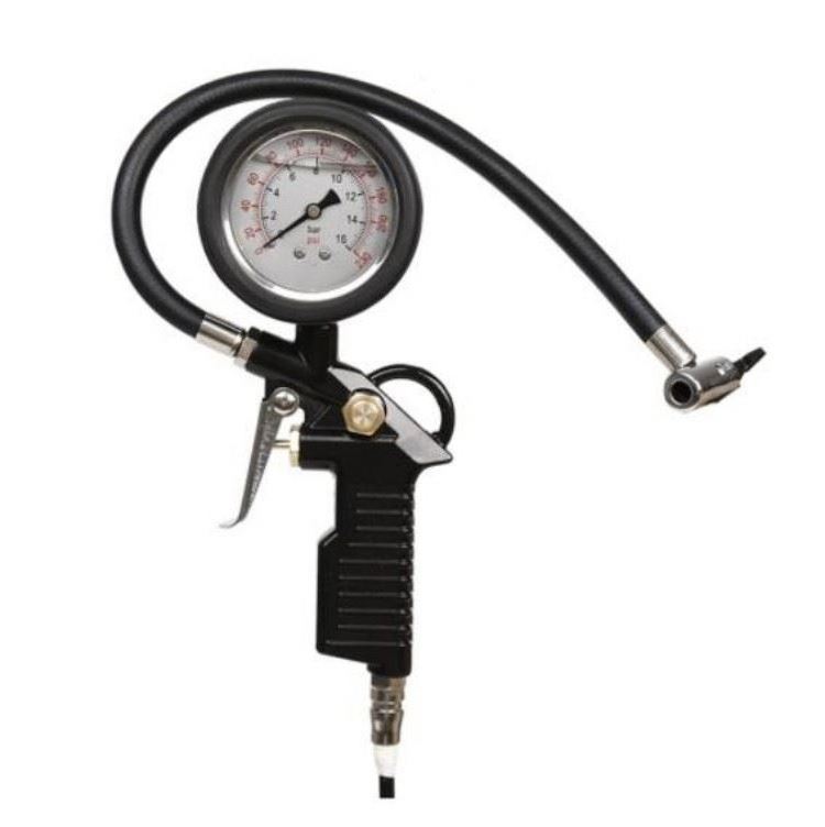 Original Truck Parts Shacman Sinotruk Tire Pressure Gauge Quality Hand Tool Inflator And Gauge Kit