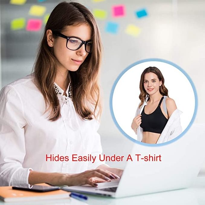 New Intelligent Adjustable Magnetic Adult Posture Correction Shoulder Back Support Smart Posture Back Shoulder Brace