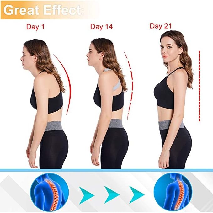 New Intelligent Adjustable Magnetic Adult Posture Correction Shoulder Back Support Smart Posture Back Shoulder Brace