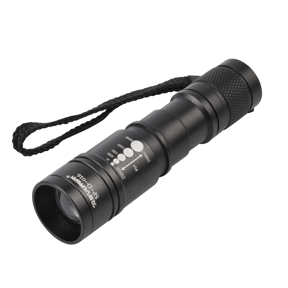 Light body YP-D-016 high-power retractable flashlight for easy to grasp