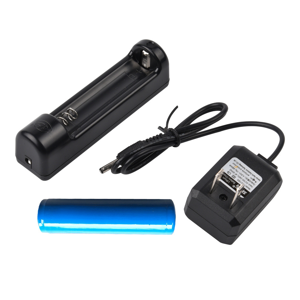 YP-D-001 high-power anti-vibration anti-dust anti-water stainless steel rechargeable flashlight