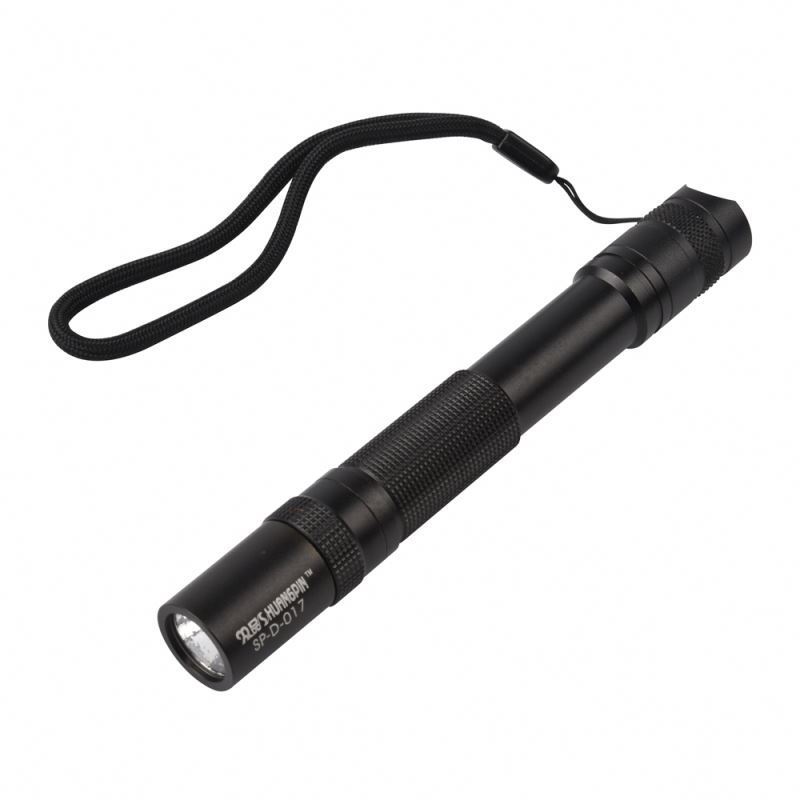 Factory directly anti-vibration anti-dust anti-water sp-d-017 slender aluminum flashlight