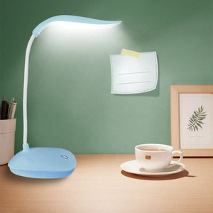 Yipin 2023 Alibaba Foldable Wireless cordless Study Lamp Portable USB Rechargeable Led Table desk Lamp For Bedside Reading Room