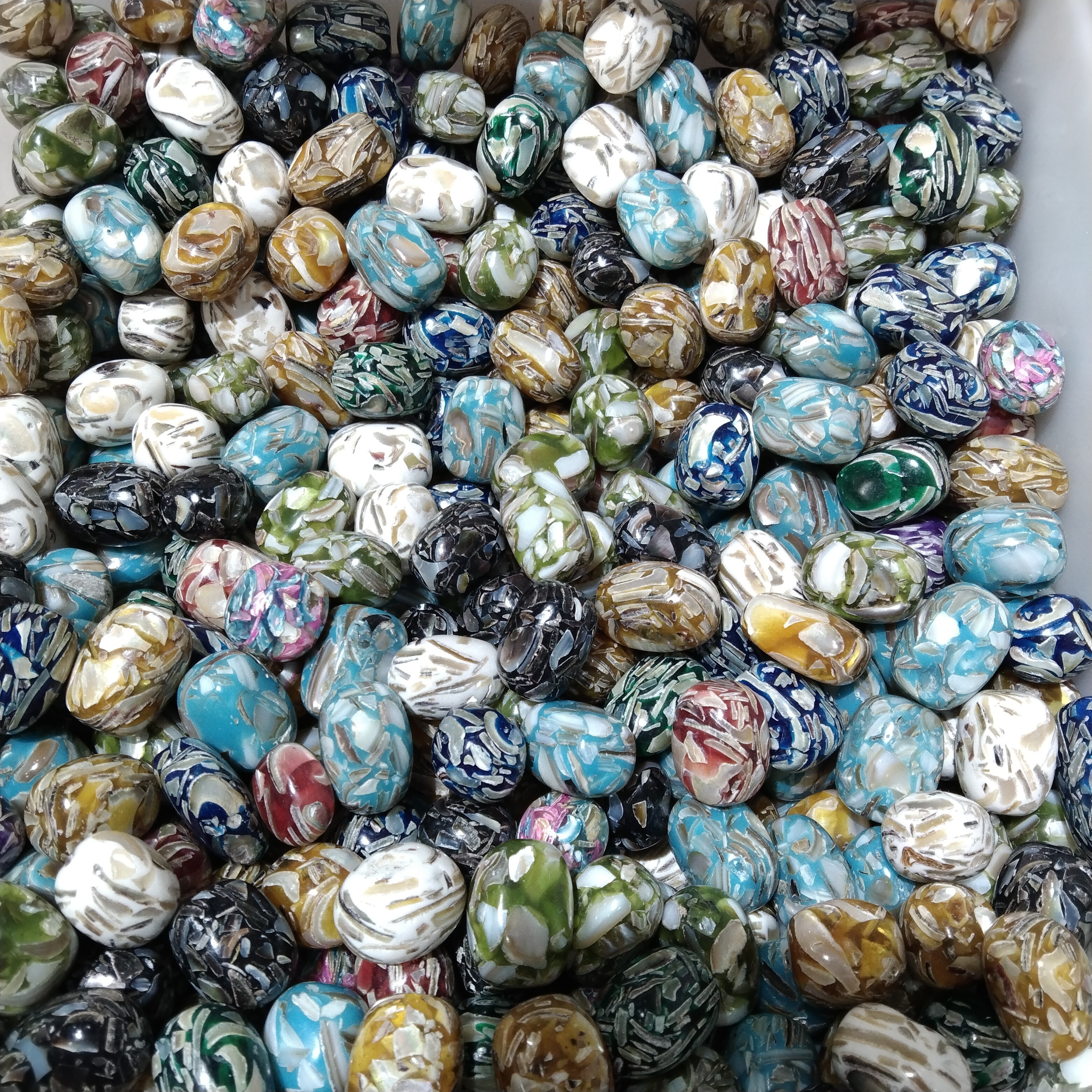 Wholesale Natural Crystals Conch Tumbled Stones Crystals Healing Tumbled Stones Crystal Gravel For Decoration or Safe