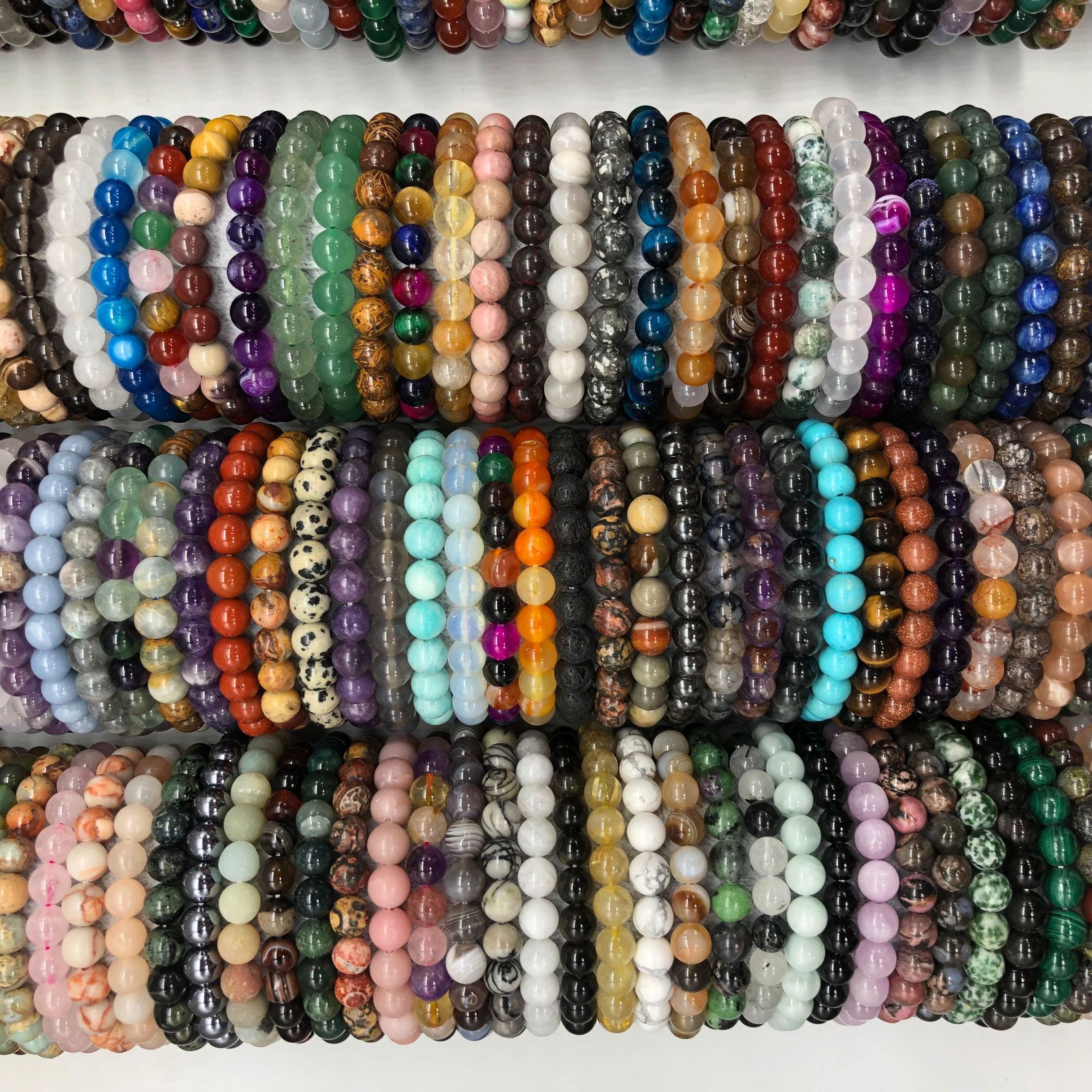 Fashion Bracelets Bangles Beads Crystal Bracelets Healing Natural Stone Bracelet 4mm 6mm 8mm 10mm 12mm Natural for Woman or Man