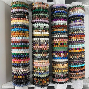 Fashion Bracelets Bangles Beads Crystal Bracelets Healing Natural Stone Bracelet 4mm 6mm 8mm 10mm 12mm Natural for Woman or Man