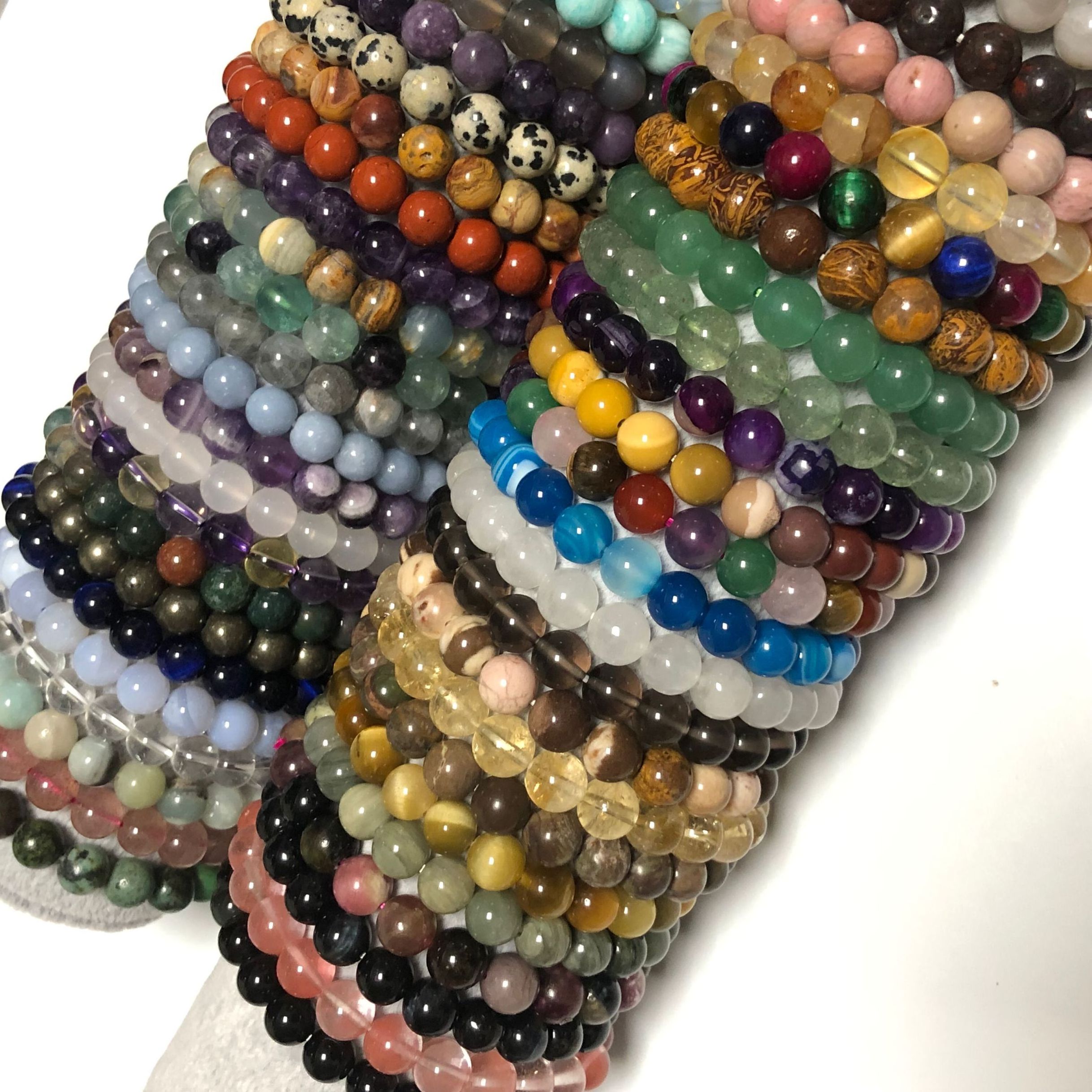 Fashion Bracelets Bangles Beads Crystal Bracelets Healing Natural Stone Bracelet 4mm 6mm 8mm 10mm 12mm Natural for Woman or Man