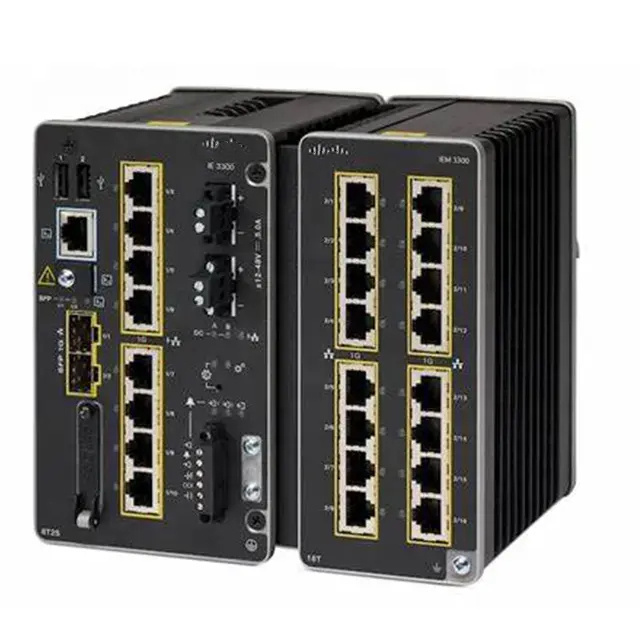 Ciscos IE-3000-4TC Industrial 4 Gigabit Ports Ethernet Switches