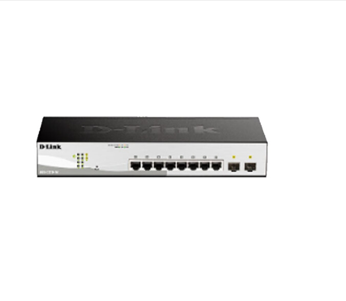 D-LINK DGS-1210-10MP enterprise-level 8-ports Gigabit Layer 2 intelligent network managed  8-port POE switch