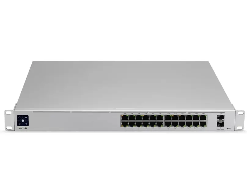 USW-Pro-24-POE Enterprise rack-mounted 24-port Gigabit Ethernet Switch 2 * 10G SFP