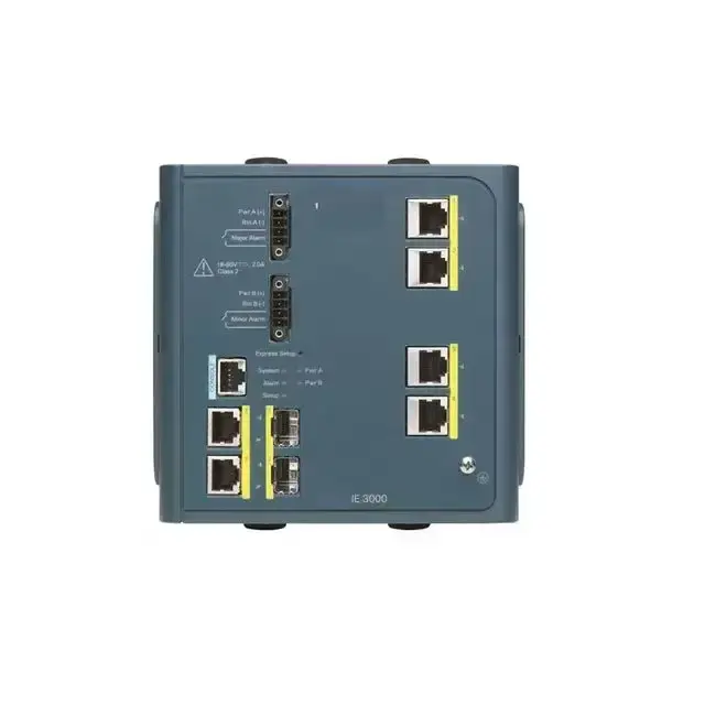 Ciscos IE-3000-4TC Industrial 4 Gigabit Ports Ethernet Switches