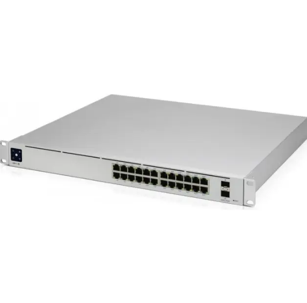 USW-Pro-24-POE Enterprise rack-mounted 24-port Gigabit Ethernet Switch 2 * 10G SFP