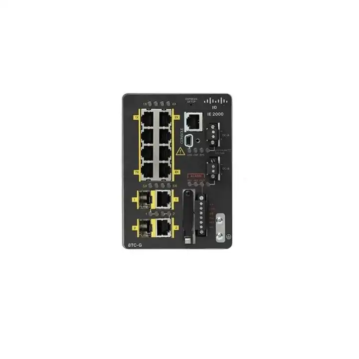 IE2000 series 4-port SFP, 2-port GE SFP uplinks, and LAN Lite Switch IE-2000-4S-TS-G-L