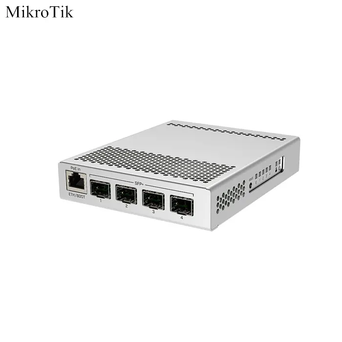 MikroTik Cloud Router Switches 8 Gigabit RJ45 Port PoE Switch CRS112-8P-4S-IN autosensing 802.3af/at PoE/PoE+ and Passive PoE