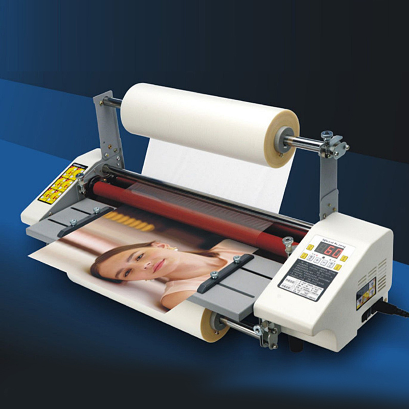 220V /110V 350mm A4 A3  electric cold & hot roll laminator machine Laminating thermal lamination machine