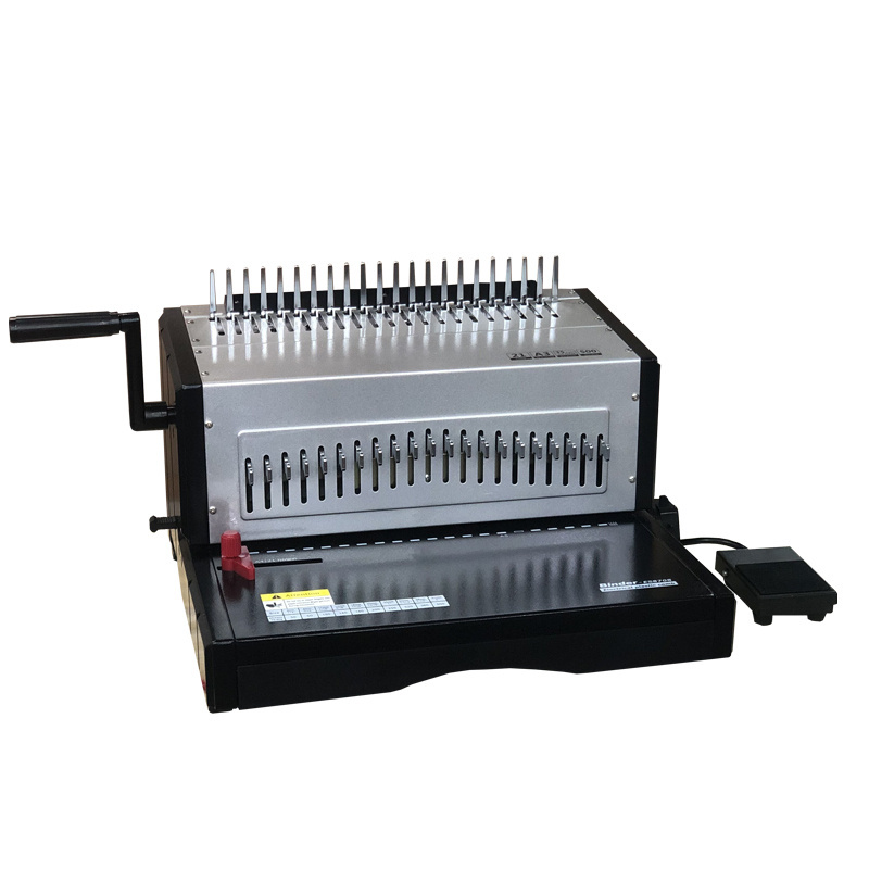 Comb Binding Machine  Comb Binder Automatic electrical comb binding machine