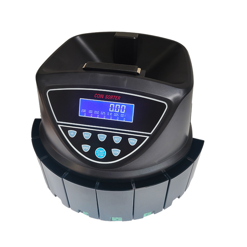 Automatic Coin Sorting Machine Bill Counter Machine Cash Money Counting Machine