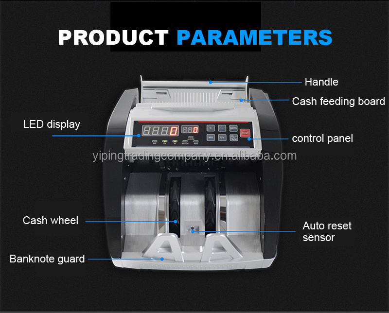 bill counter using battery  Machine Portable money detector with battery rechargeable money counting machine